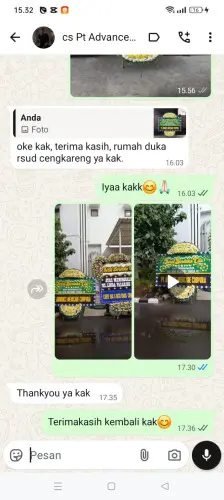 Testimonial Papan Bunga Pernikahan multatuli