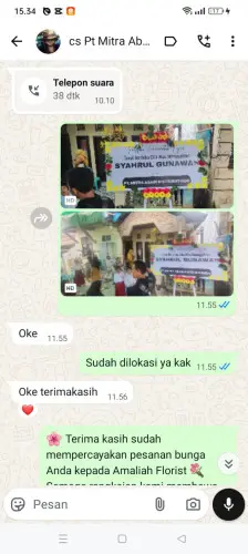 Testimonial Papan Bunga multatuli